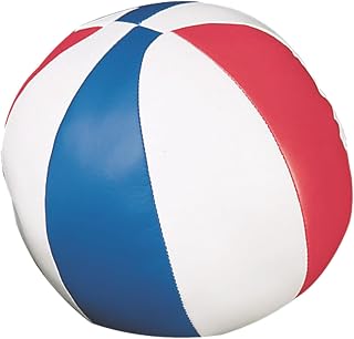 Champion Sports Soft Sport 7 Inch Mini Basketball- Red, White and Blue