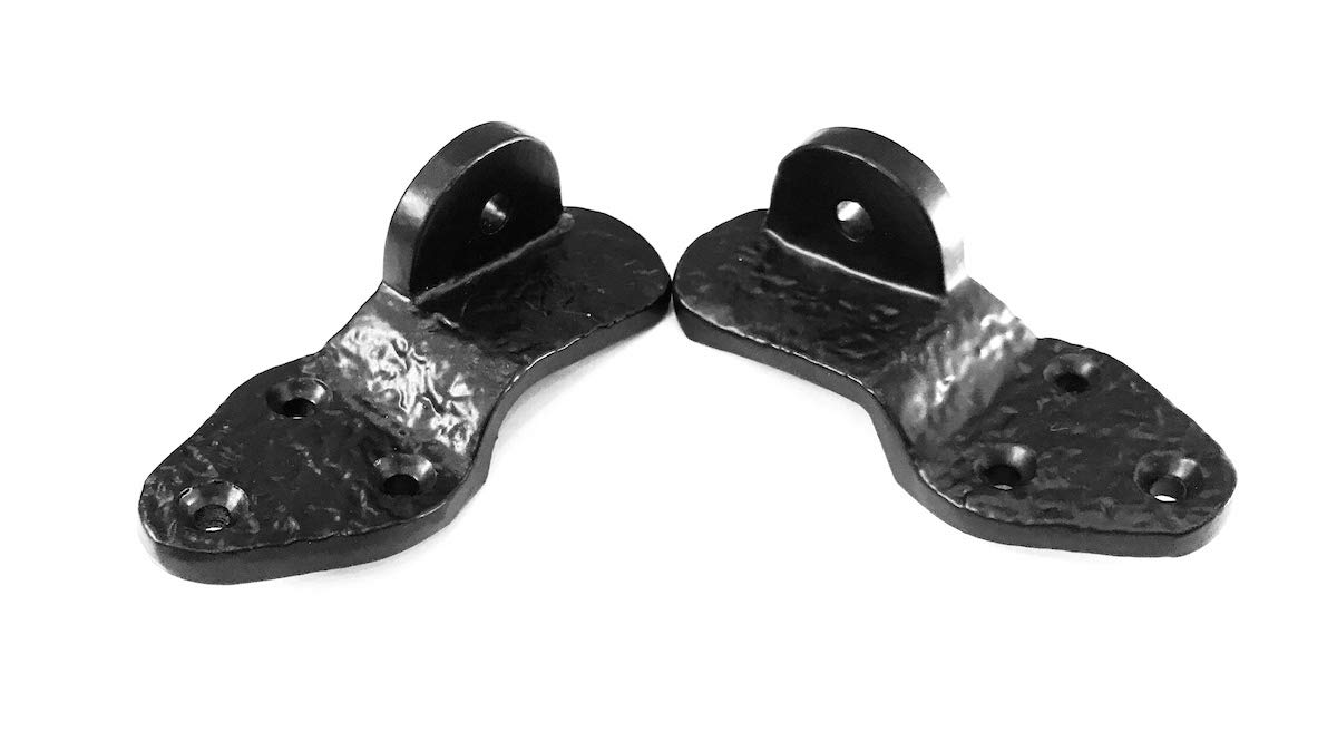 Gate Bar Flip Latch 6.5” Cast Iron Lockable Latch for Sliding Barn