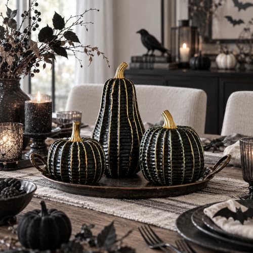  Resin Pumpkin Decorations --3 Pcs - image 7