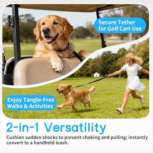 Golf Cart Dog Seat Leash