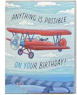 Noteworthy Airplane Birthday Greeting Card