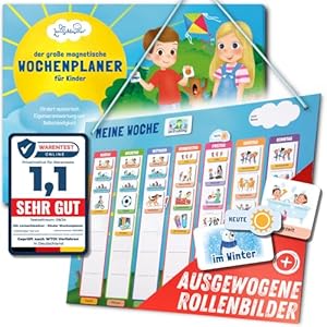 Die Lernschlawiner Premium Montessori Wochenplaner Kinder