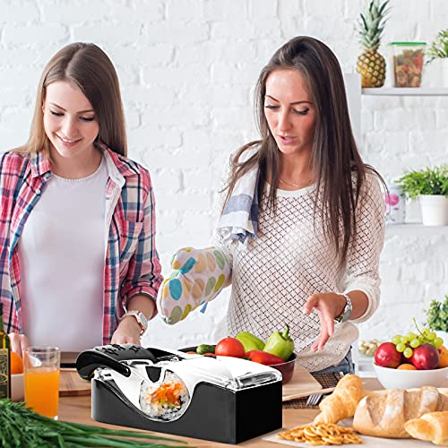 Sushi Maker Roller Equipment Perfect Roll Sushi Machine Diy Easy Kitchen Magic Gadget Kitchen Accessories Non Stick For Kids Home Lunch Bento #TOP4