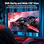 Z-Edge 32 inch Curved Gaming Monitor, FHD 1080P 240Hz Curved Monitor,1500R Computer Monitor, MPRT 1ms Monitor, UG32P 2X DP 1.4 Ports and 2X HDMI 2.0 Ports - Image 5