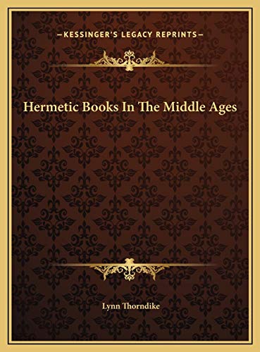 Hermetic Books In The Middle Ages