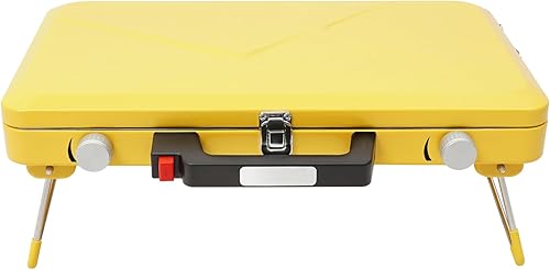 Miniatura 8 de 2-Burner Camping Stove, Portable Campings Stove with Two 3500W Burners, Tabletop Stoves for Outdoor Camping, Picnics, Hiking