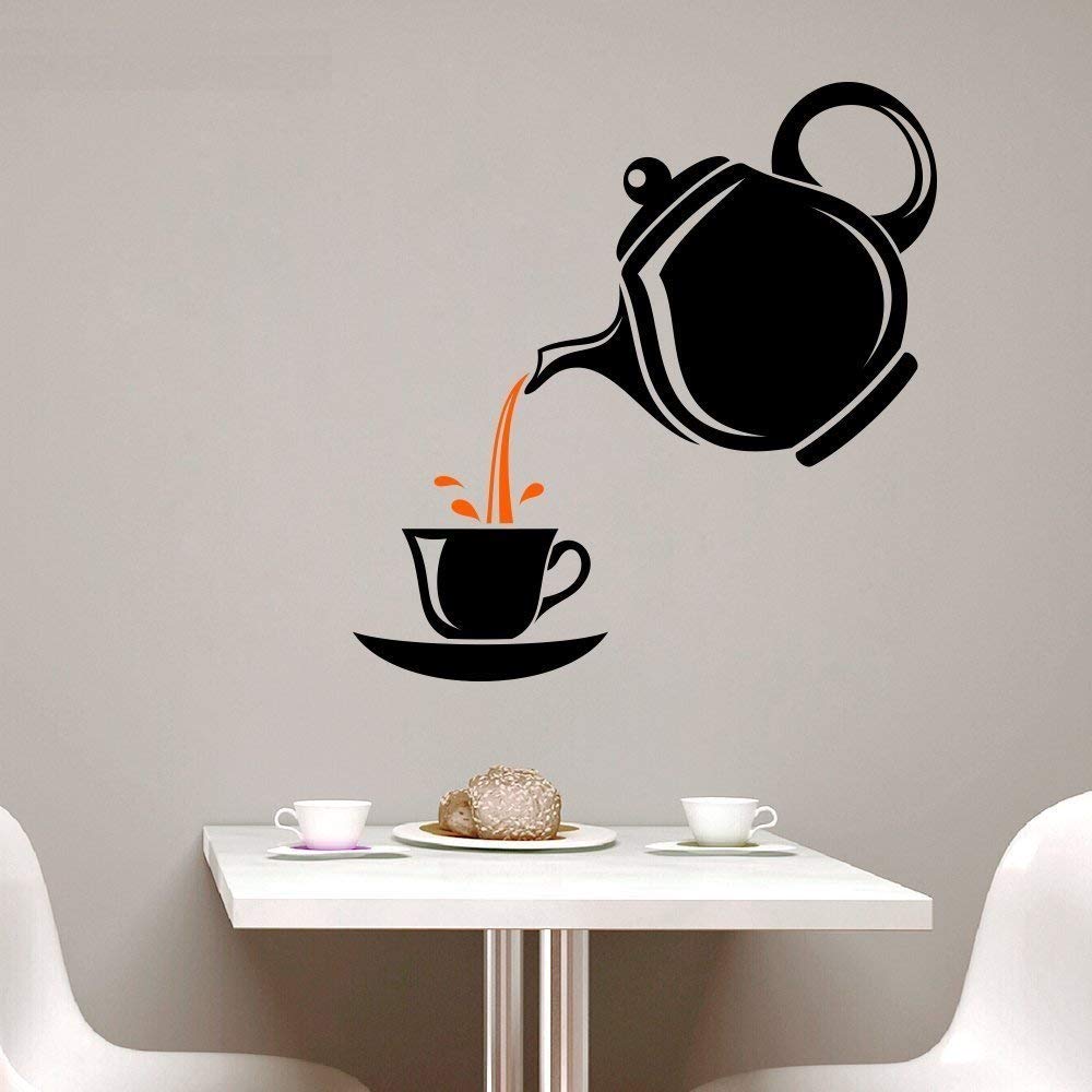 Kayra Decor Cup Kettle Painting Wall Stencil - Size 16 inch x 24 Inch. (B0CR1CPY23) Amazon Price History, Amazon Price Tracker