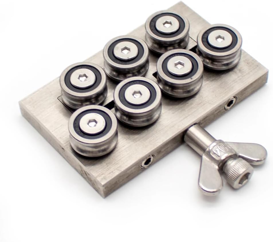 Manual 7-Wheel Wire Cable Straightener 1-2.5MM Copper Stainless Steel Iron Wire Straightening Machine