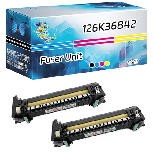 126K36842 Fuser Unit Compatible for Xerox VersaLink B400dn VersaLink B400n VersaLink B405dn Printers, High Yield 470000 Pages, with Chip High-Definition Printing (2 Set)
