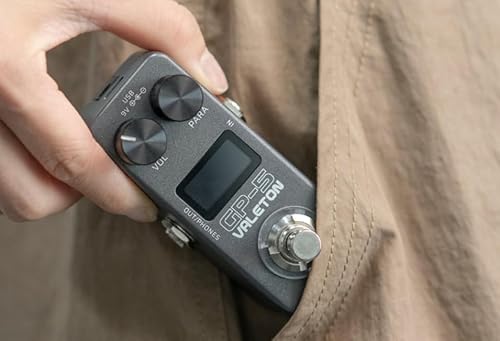 Valeton GP-5 - Superkompakter Multieffektprozessor/SnapTone & IR-Loader, 2-in/2-out USB Audio