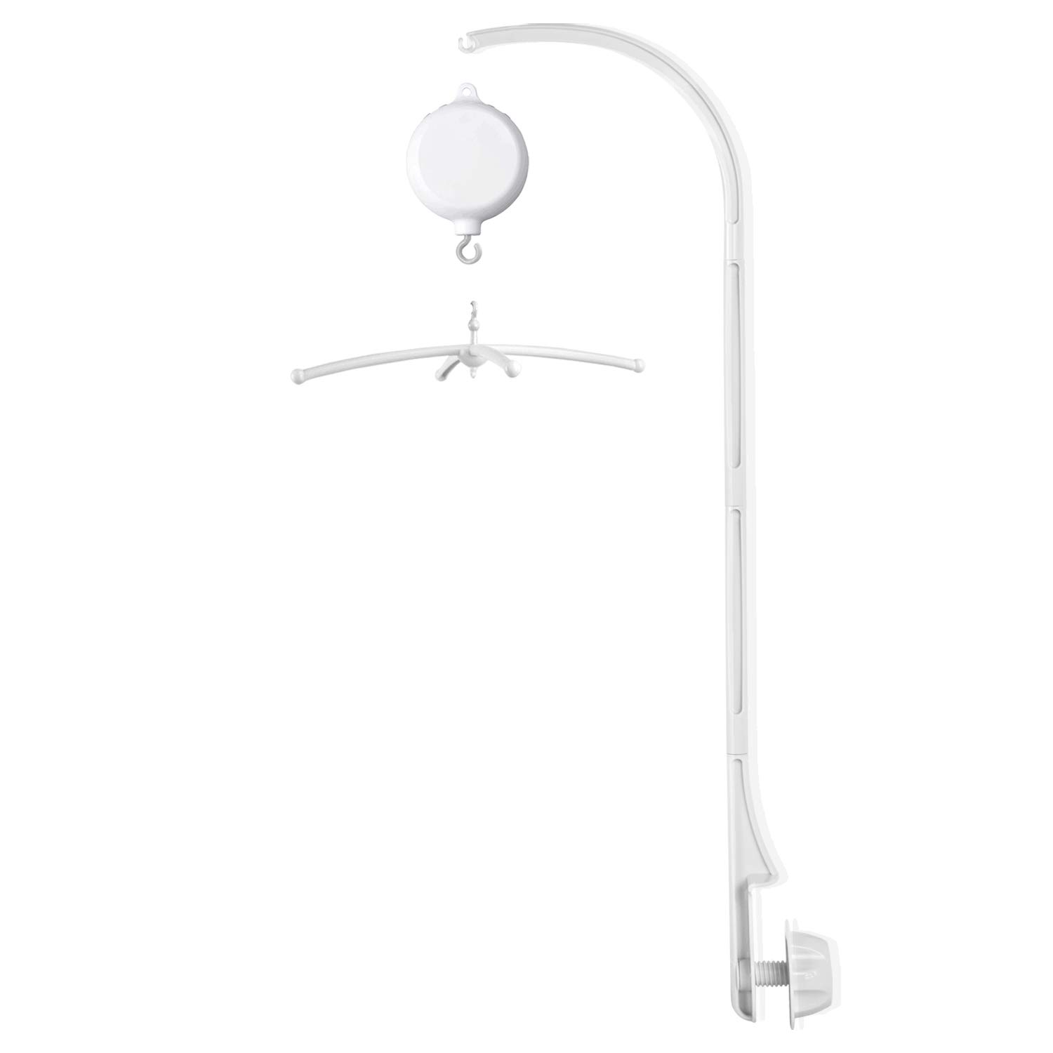 HLEEDUO33 inch Baby Crib Mobile arm, Mobile Holder for Crib,Mobile arm for Crib,Baby Mobile arm (33 inches Mobile arm)