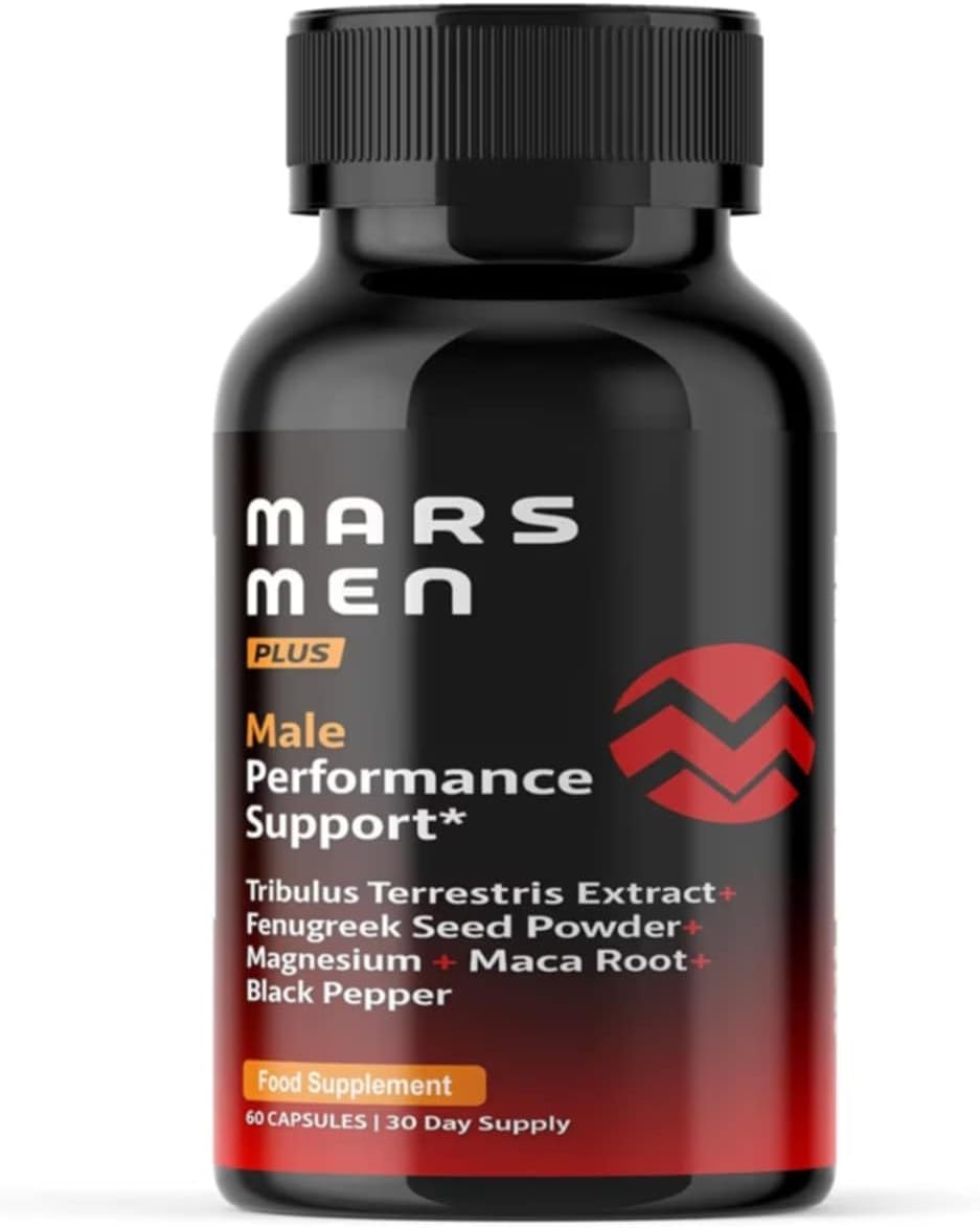 Mars Men Plus – MarsMen Plus Supplement Natural Support Capsules, MarsMen Plus Vitamin Advanced Formula, Mars Man Plus Premium Multivitamin Overall Health Wellness