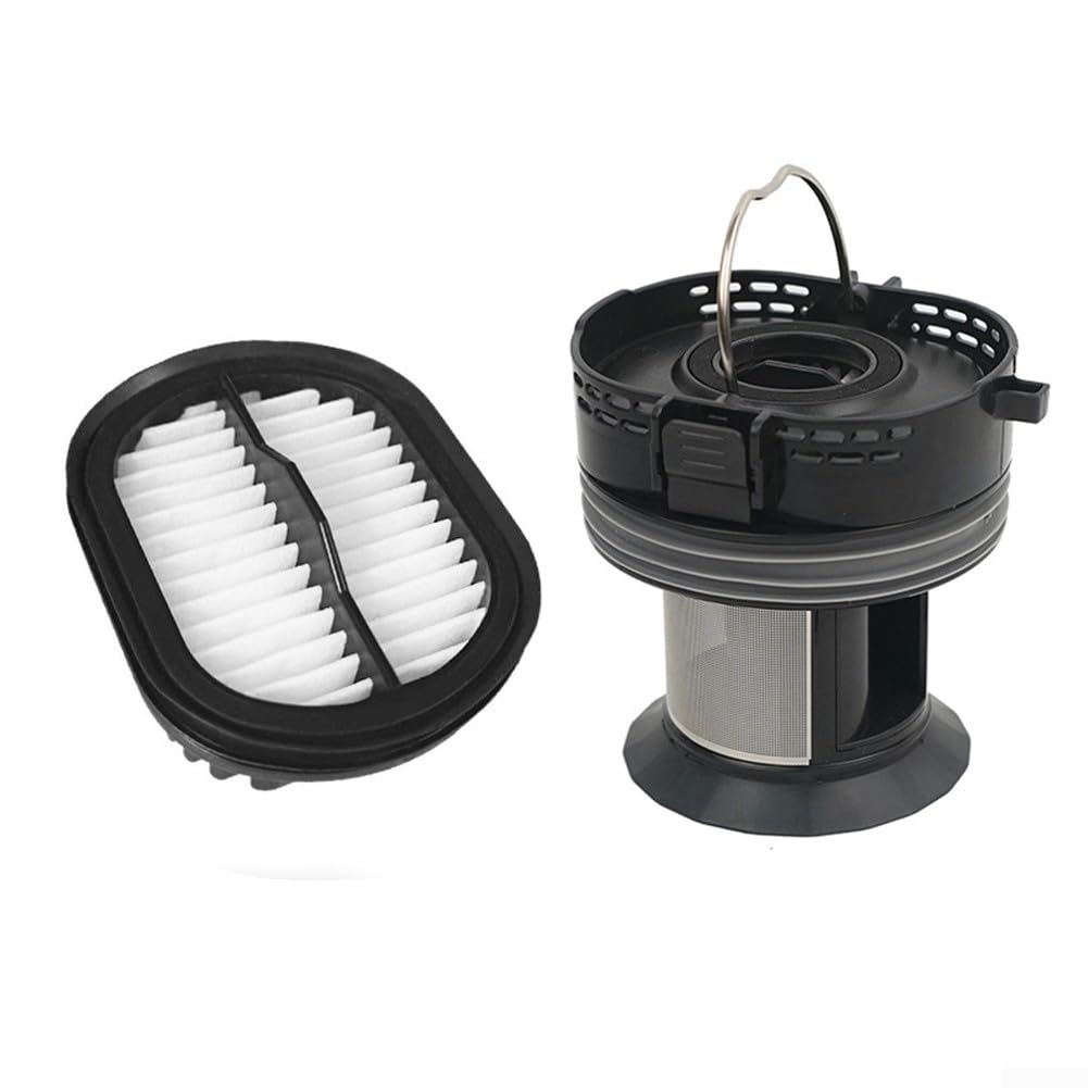 Hepa-Filter und Staubbecher, kompatibel mit Tineco 2.0 Slim Staubsauger, waschbare Ersatzteile für effiziente Filtration und verbesserte Saugleistung, schwarz (1)
