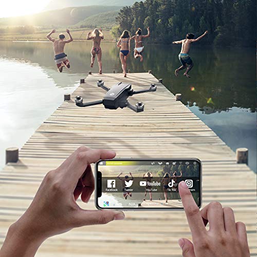 Holy Stone Hs720E Gps Drone With 4K Eis Uhd 130°Fov Camera For Adults Beginner, Fpv Quadcopter With Brushless Motor, 2 Batteries 46 Min Flight Time, 5Ghz Transmission, Smart Return Home, Follow Me #TOP6