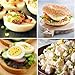 Nostalgia Retro Electric Large Hard-Boiled Egg Cooker, 7 Capacity, Poached, Scrambled, Omelets, Whites, Sandwiches, for Keto & Low-Carb Diets, Aqua