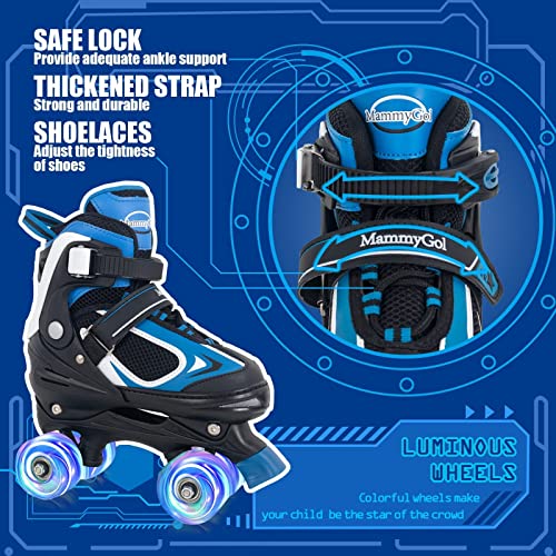 MammyGol Adjustable Quad Roller Skates