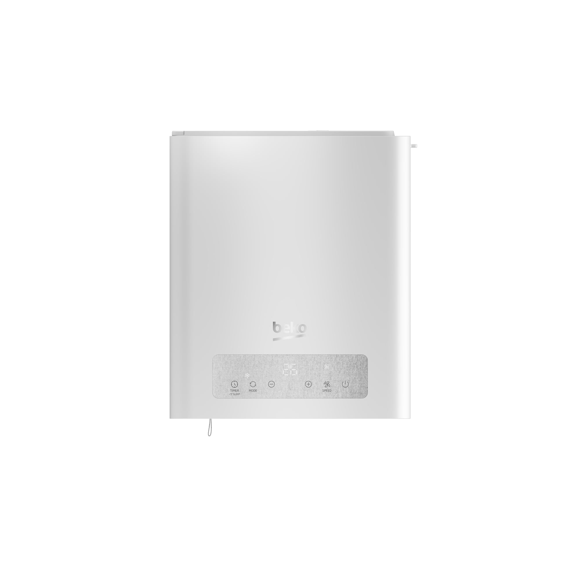 Beko - BP409C - Climatizzatore Portatile, 9000 Btu/h, Raffrescamento, Deumidificazione, Controllo facile e intuitivo, Classe Energetica A - Bianco/Grigio 33,5 x 69,8 x 28,5 cmBP409C