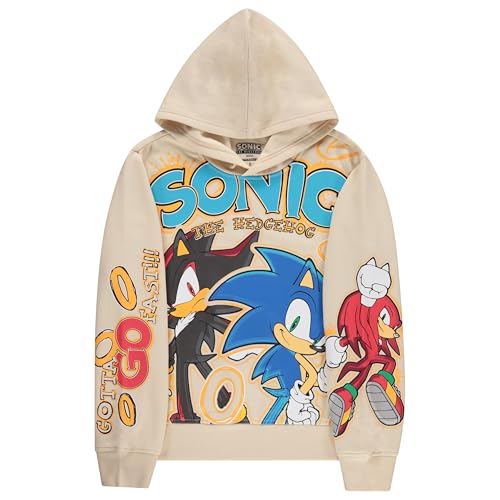 Image of Sonic The Hedgehog Boys Graphic Hoodie and Jogger Pants 2-Piece Outfit Set- Sizes 4-20