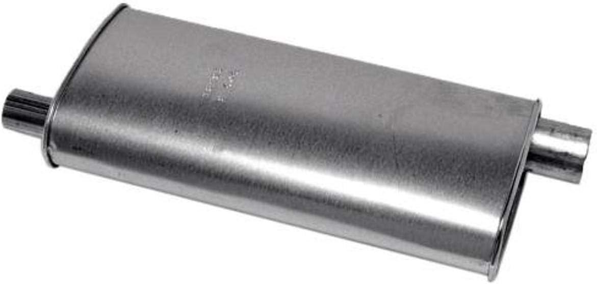 Walker SoundFX 18293 Direct Fit Exhaust Muffler 2.5" Inlet (ID) 2" Outlet (OD) for Chevrolet Chevelle