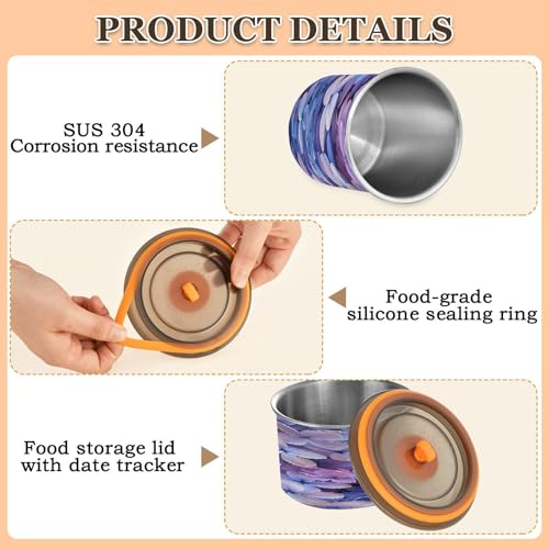 Envase hermético para café de acero inoxidable 500 ml miniatura 4