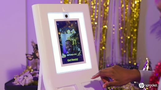 HP Sprocket Photobooth Reiserucksack - Gepolsterte Tasche Mit Verstellbaren Trägern