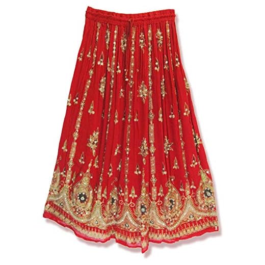 Sequined Tie Dye Yoga Long Skirt