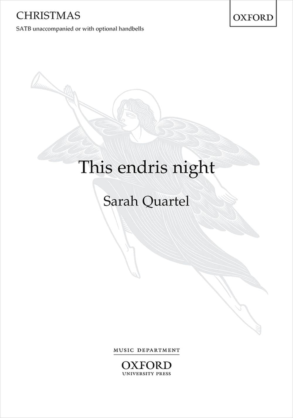 This endris night: SATB vocal score