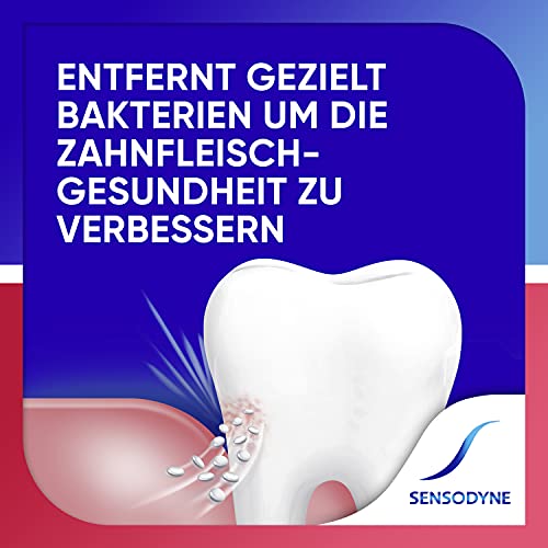 SENSODYNE Sensitivität und Zahnfleisch, tägliche Zahnpasta mit Fluorid, 1x75ml, bei schmerzempfindlichen Zähnen – Ansicht 6