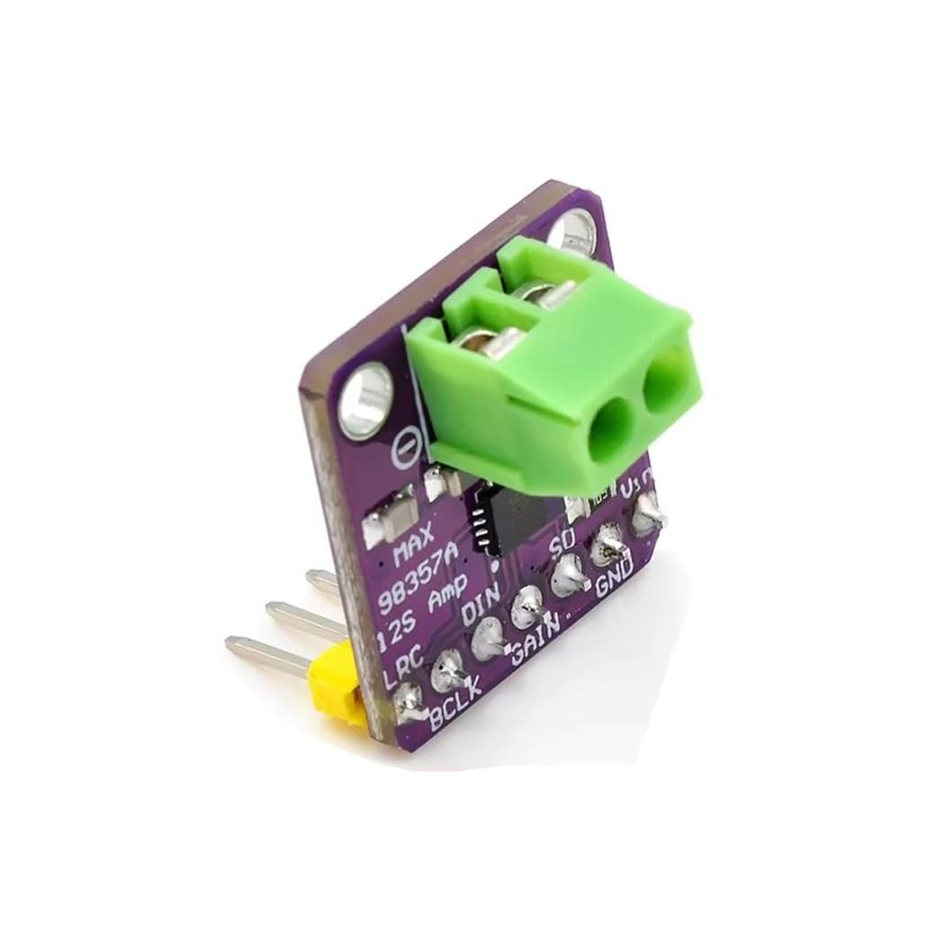4 pezzi MAX98357 I2S 3W DAC Decoder Breakout Module Supporta ESP32 Raspberry Pi