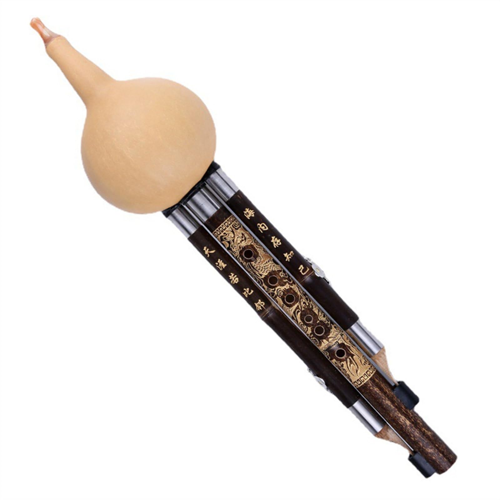 Amazon.co.jp: 中国の伝統的なフルシ天然片腹ひょうたんフルート演奏