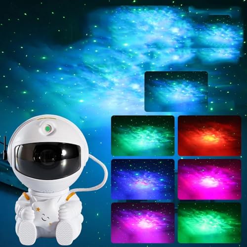 Planetario Projetor de Luz de Galáxia Astronauta, Projetor Space Buddy, Luz Noturna para Quarto, Pro