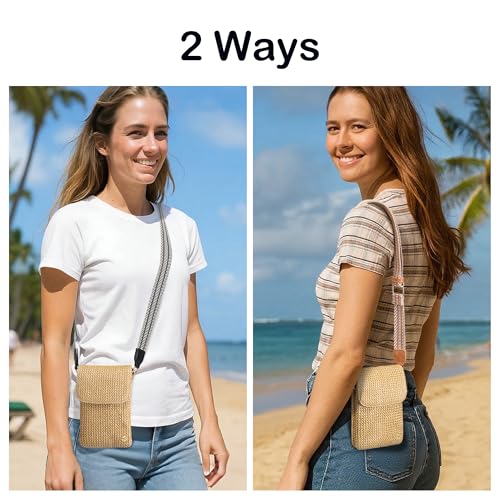 MINICAT Straw Small Summer Purses for Women Crossbody Purse Beach Bags for Everyday Cruise Travel Vacation Essentials3