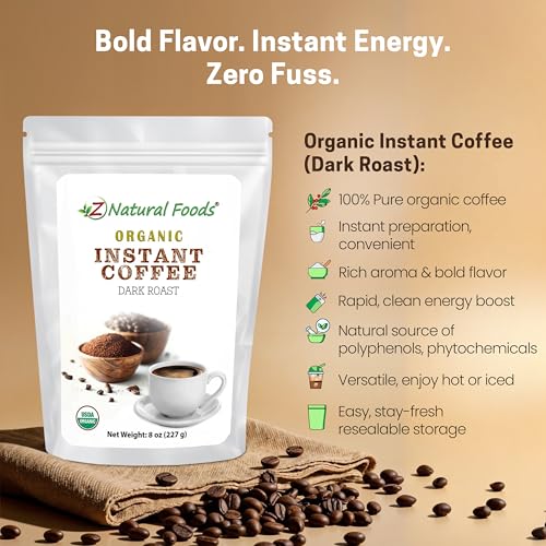 Z Natural Foods Organic Instant Coffee