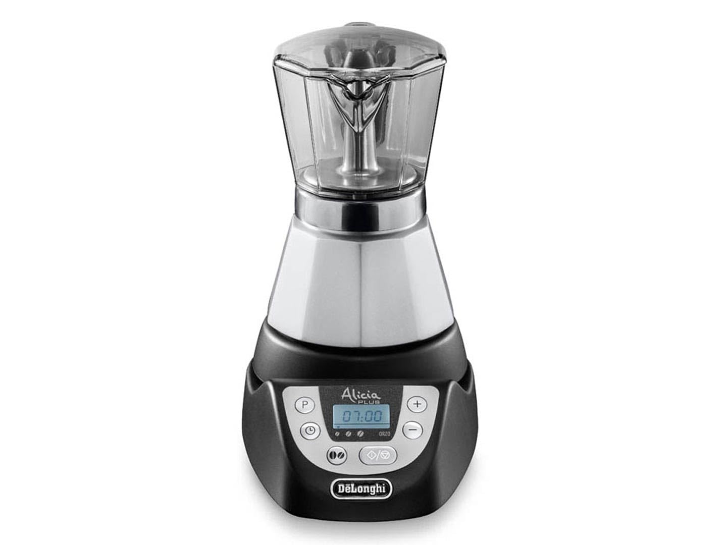 De'Longhi EMKP42.B Alicia PLUS Cafetera Moka Eléctrica 450 W 2-4 Tazas Negro/Plata