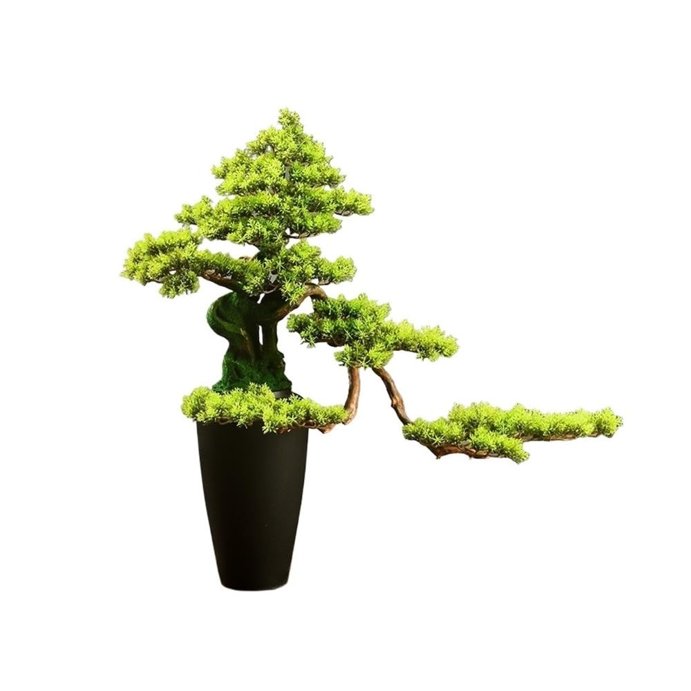 Fake Bonsai Floor Artificial Bonsai Tree Hotel Clubhouse Entrance Decoration Fake Plants Potted Decor