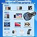Car Charger USB C, Rombica 6 Port 120W USB-C&USB-A Car Power Cigarette Lighter Adapter Dual 45W PD/QC Multiport Type C Fast Charger for iPhone 17 17 Pro Max 16 15 14 13 12 11/Galaxy S25 S24/Pixel/iPad