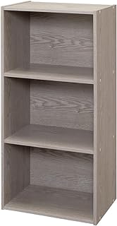 アイリスオーヤマ 棚 本棚 カラーボックス 3段 収納ボックス テレビ台 収納ケース コスメ収納 おしゃれ 収納ラック 13色 幅41.5×奥行29×高さ88cm アッシュグレー CX-3