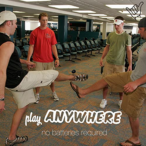 Epic Hacky Sack Balls, 3 Footbag Gift Set With Storage Tube #TOP3