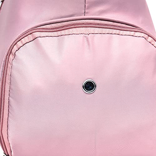 Image of FURN ASPIRE cotton blend 22 Cms Gym Bag(Cross Body Gym Bag-V Pink)