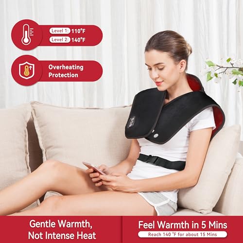 Snailax Heating Pad Massager