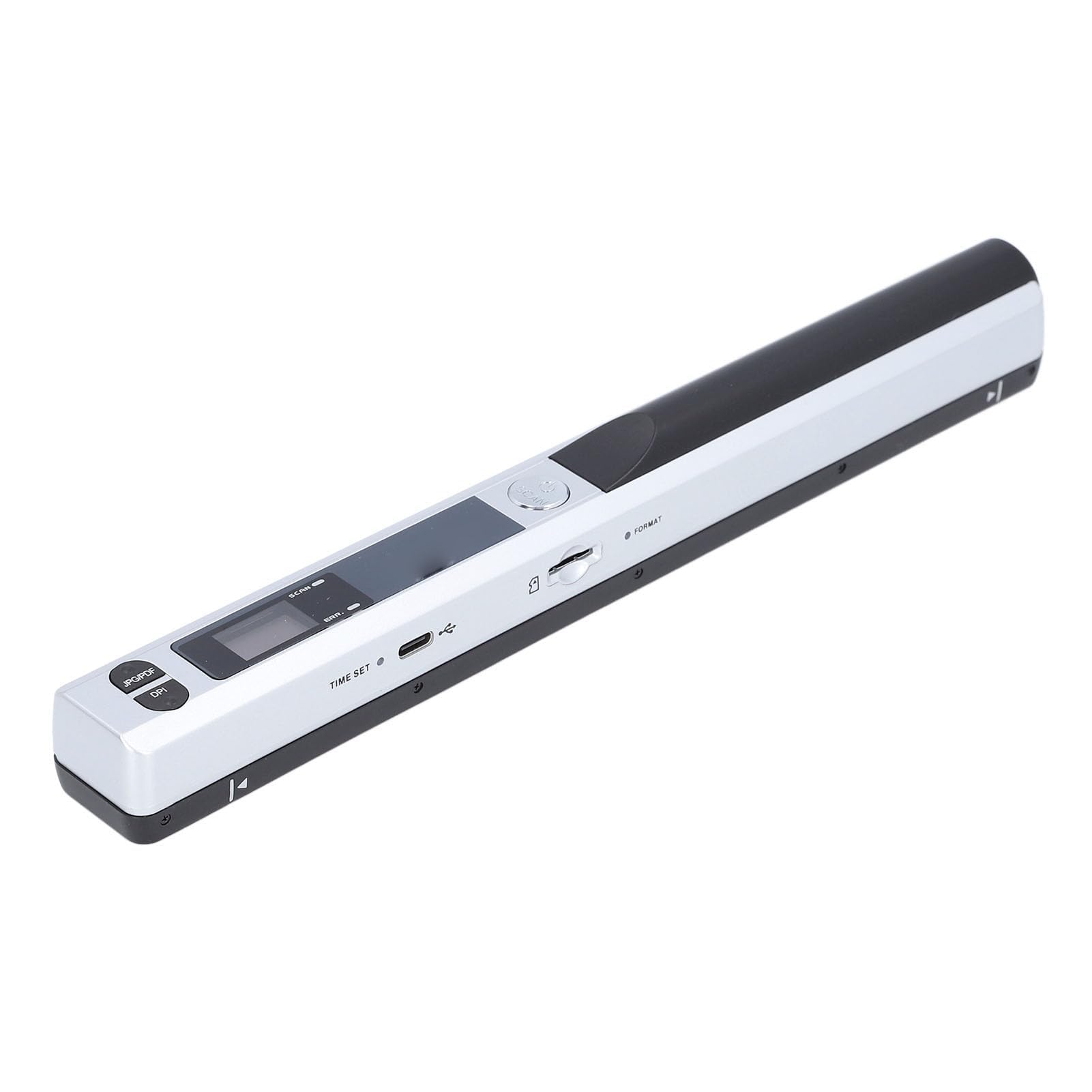 Ejoyous Scanner Portatile, Scanner Portatile per Documenti a Colori 900 DPI A4 HD da 8,27 Pollici per Casa, Viaggi e Ufficio (SILVER)