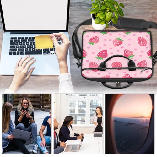 Bolsa para Laptop con Estampado de Lunares 15 Pulgadas miniatura 6