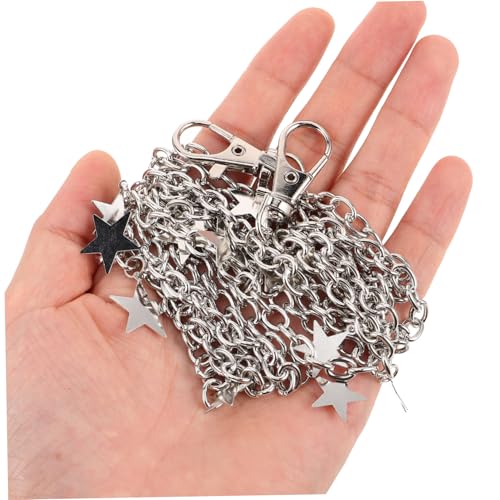 Homoyoyo Jeans Pants Chain: Goth Multi Layer Decor Waist Belt - Unisex Star Pendant Chain Belt - Punk Hip Hop Pants Accessories - Waist Pocket Charm3