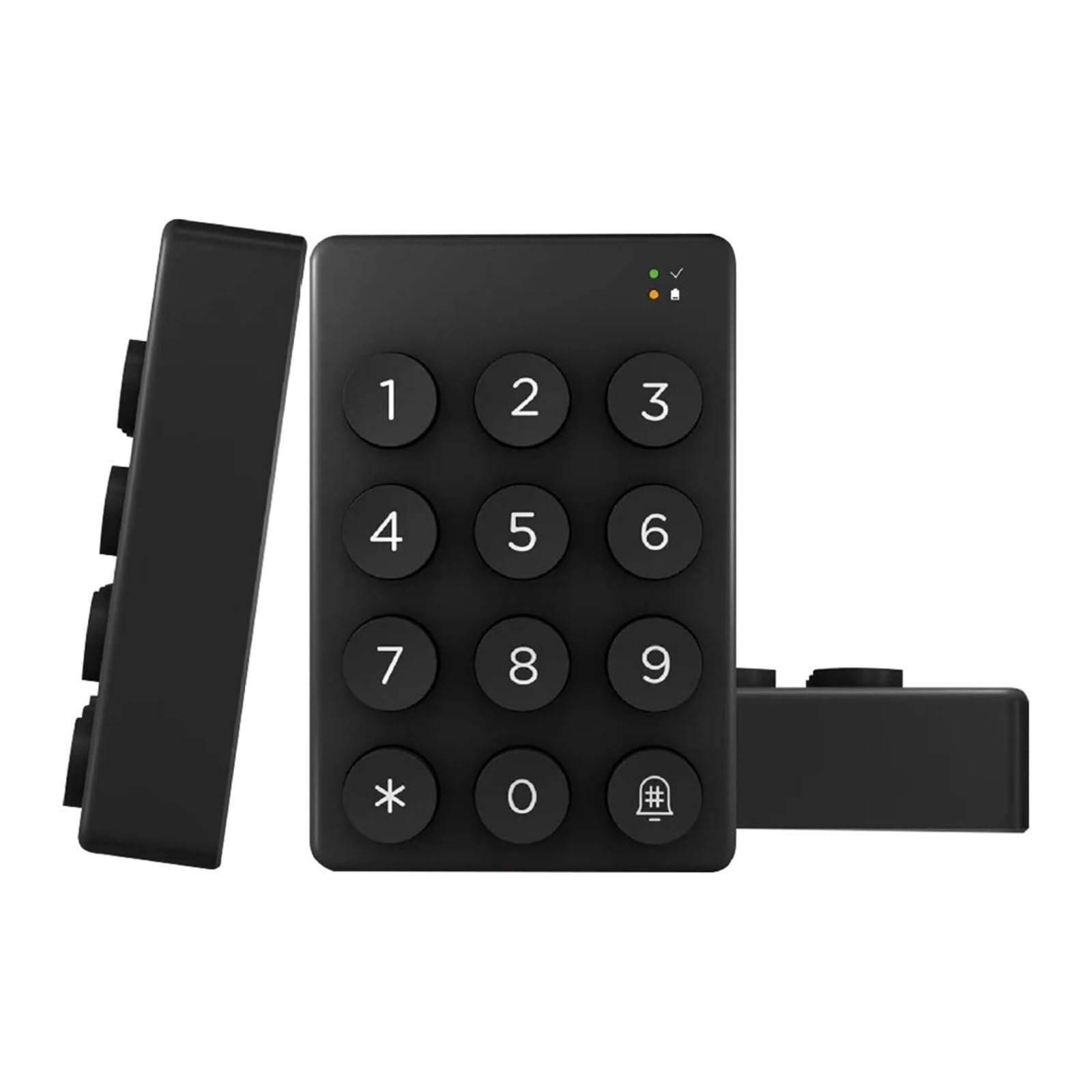 Teclado inalámbrico con código de dígitos y desbloqueo por aplicación Bluetooth compatible cerraduras electrónicas inteligentes, Ajuste estándar europeo