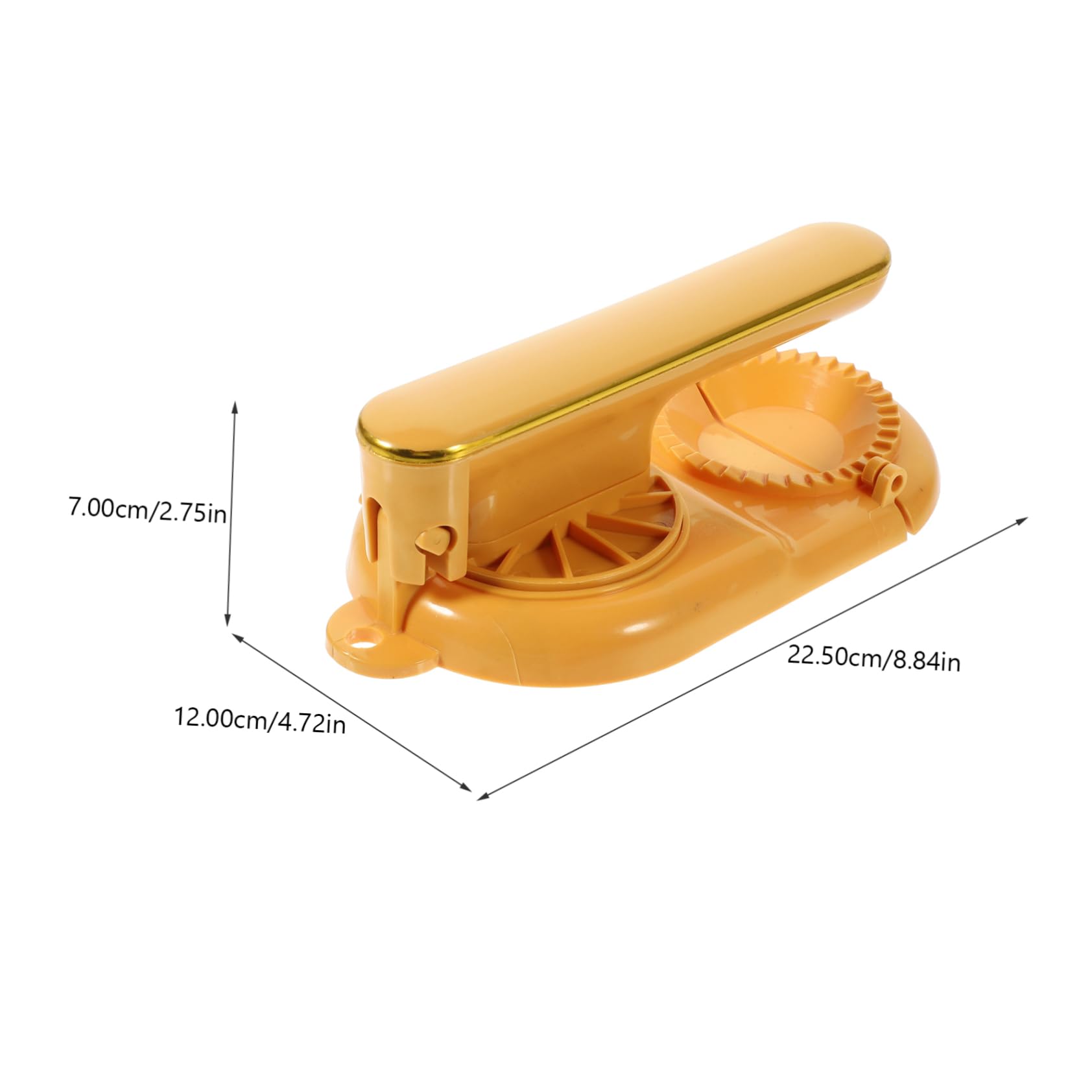 Luxshiny Commercial Dumpling Skin Maker Machine Dumpling Dough Mould Nonslip Handle