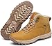 Mishansha Mujer Hombre Botas para Invierno con Forro de Piel Cálidas Zapatos...