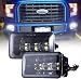 Upgrade LED Fog Lights for 2015-2018 Ford F150 4 Inch LED Fog Light Assembly Kit,36W Waterproof LED Bumper Lamps Set-1 Pair