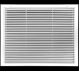 24' X 20' Aluminum Return Filter Grille - Easy Airflow - Linear Bar Grilles [Outer Dimensions:...