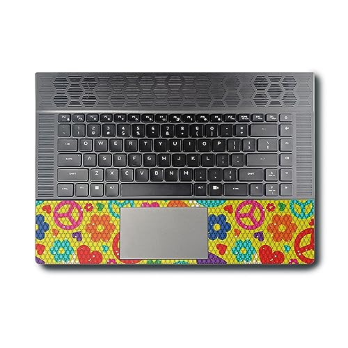 Image of MightySkins Skin Compatible with Alienware X16 R1 (2023) Full Wrap Kit - Peace Cloth | Protective, Durable, and Unique Vinyl Decal wrap Cover | Easy to Apply & Change Styles | Made in The USA