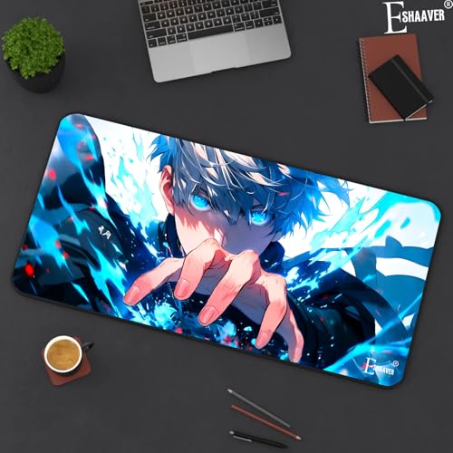 Image of Anime fearturing Large Gaming Mouse Pad, Extended Desktop Mat, 58 x 28 cm (DS 26)